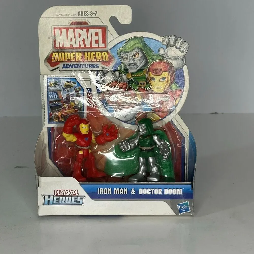Marvel Playskool Super Hero Adventures 2012/2014 Lot of 2 Sets